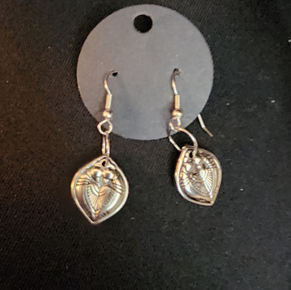 Cute Silver-Plated Earrings